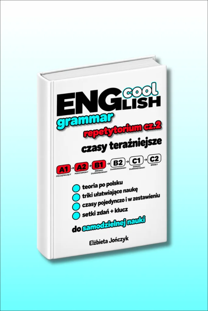 Okładka ebooka Cool English Grammar Repetytorium cz.2 Czasy teraźniejsze