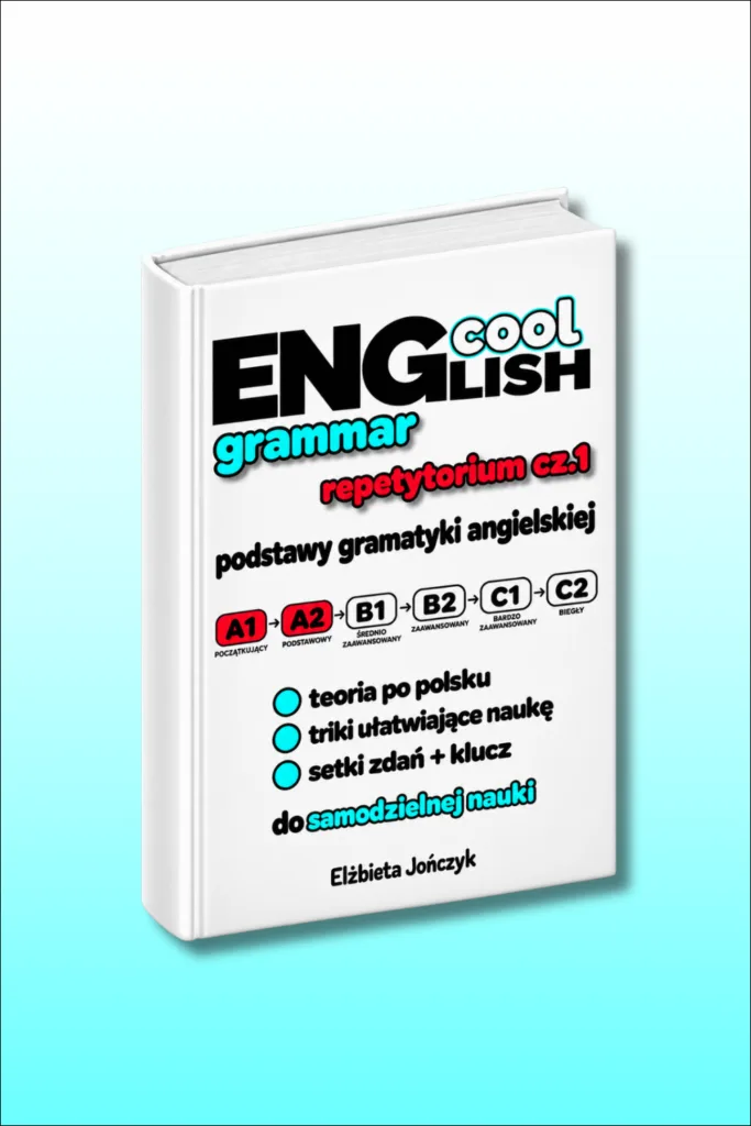 Okładka ebooka Cool English Grammar Repetytorium cz.1 Podstawy Gramatyki Angielskiej