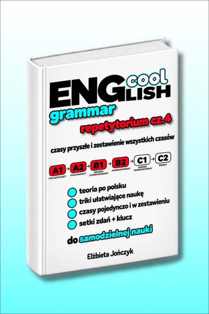Okładka ebooka Cool English Grammar Repetytorium cz.4 Czasy przyszłe + zestawienie wszystkich czasów