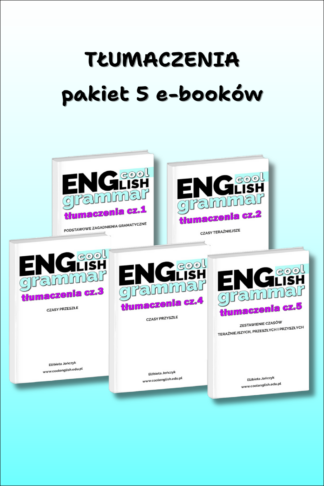 pakiet 5 e-bookow Tlumaczenia cz.1-5
