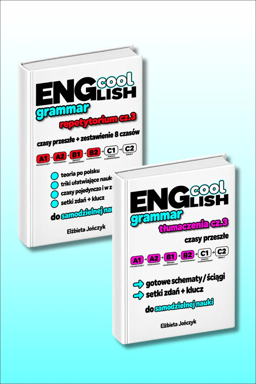zestaw ebookow Cool English Grammar Repetytorium cz3 + Tłumaczenia cz. 3 Czasy przeszłe