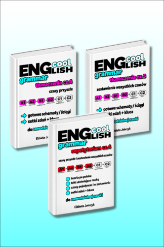 Zestaw ebooków Cool English Grammar Repetytorium cz.4 i Tłumaczenia cz.4 i 5