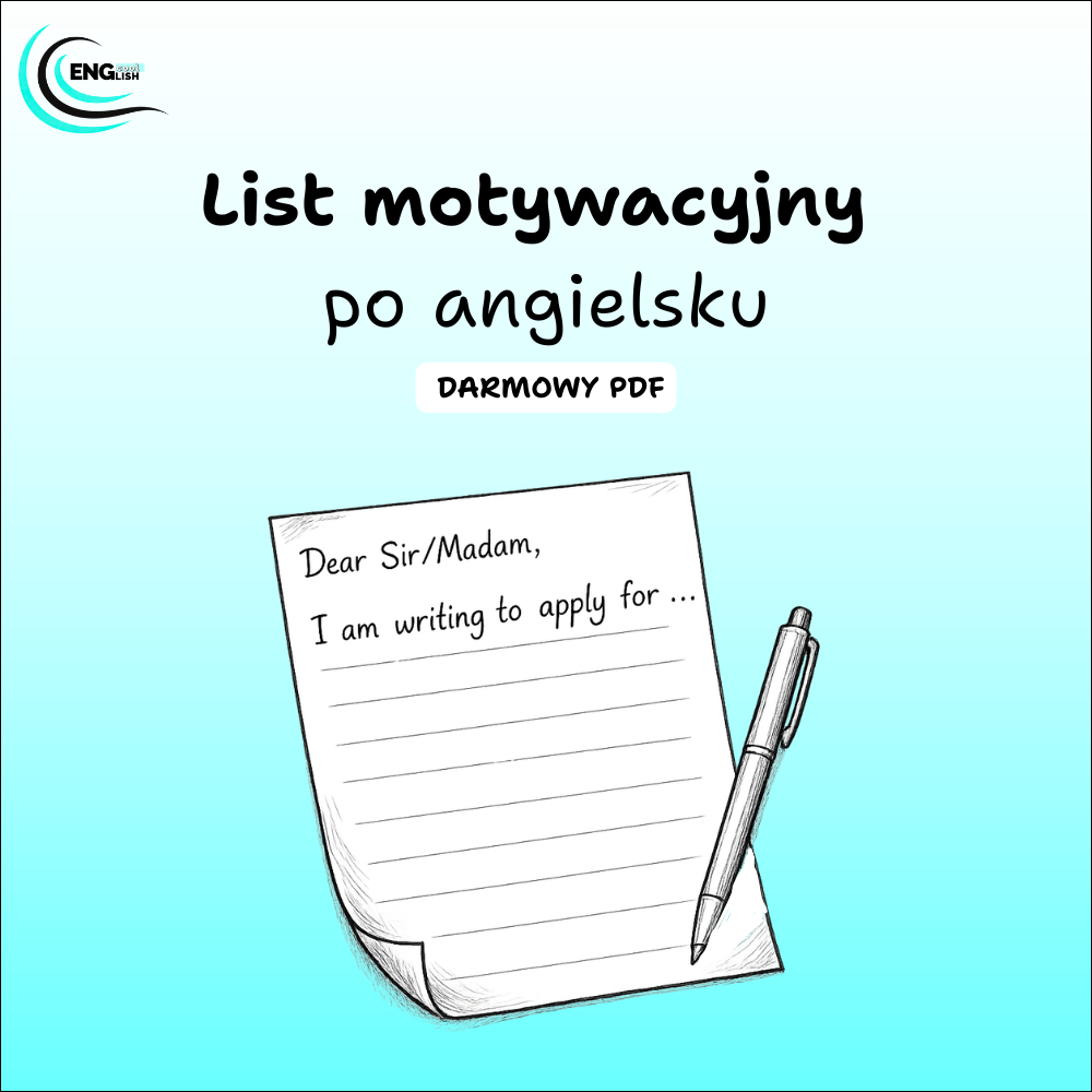 List motywacyjny po angielsku - Darmowy PDF.
