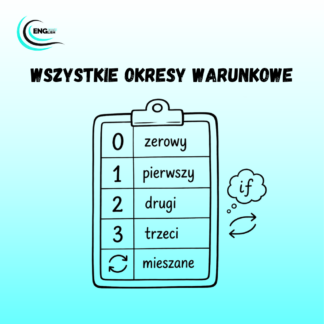 Okresy warunkowe po angielsku – tabelka PDF za darmo