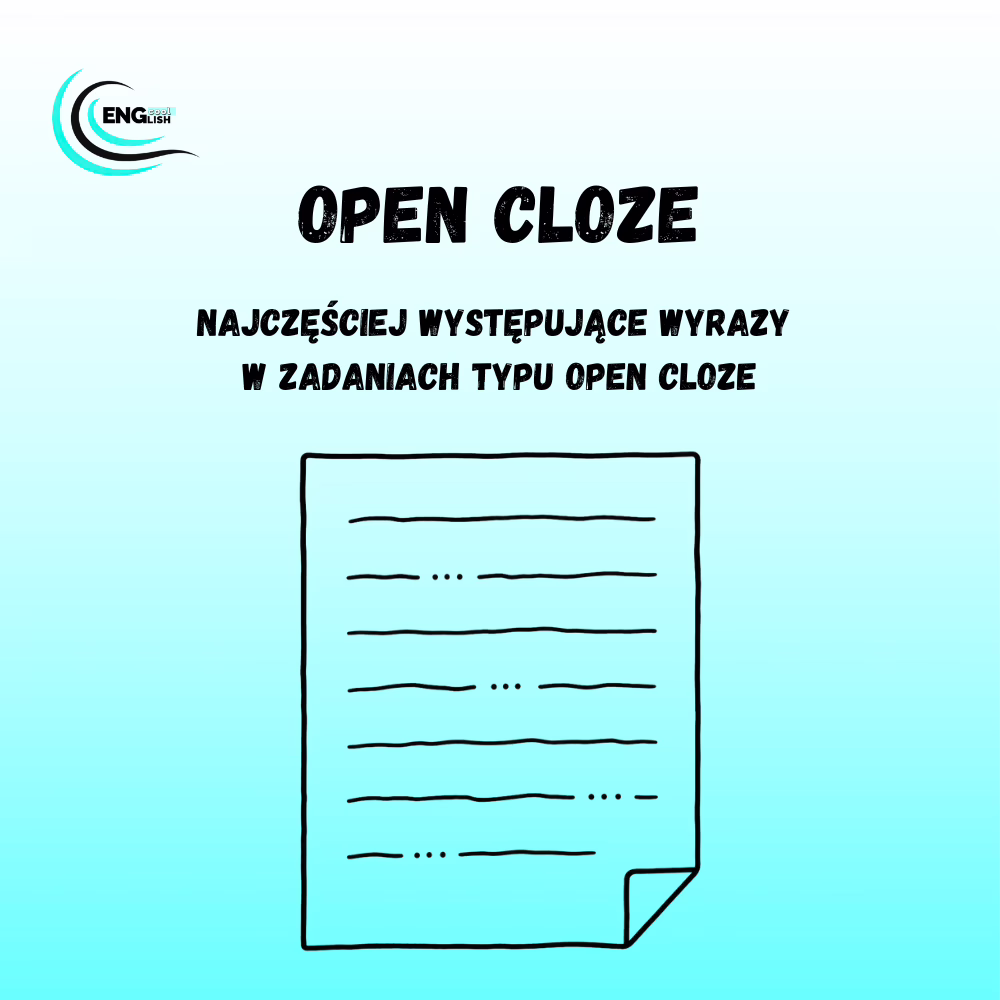 Open Cloze – najczęstsze słowa i struktury – darmowy PDF