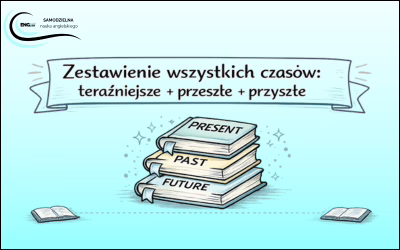 zestawienie wszystkich czasów w języku angielskim (teraźniejsze, przeszłe, przyszłe) wpis na blogu