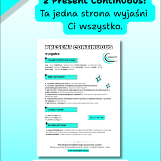 Present Continuous w pigułce - darmowy PDF.