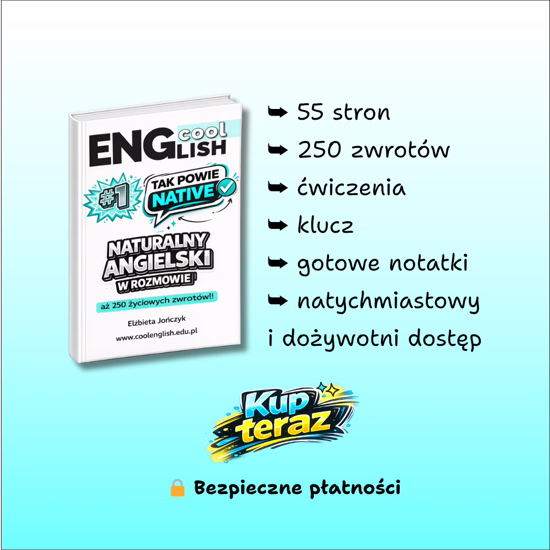 Tak powie native #1 Naturalny angielski w rozmowie. - obrazek 7