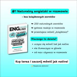 Okładka ebooka Cool English Tak powie native #1 - Naturalny angielski w rozmowie.