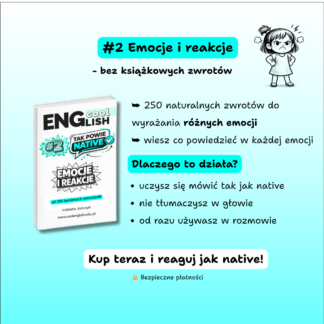okladka ebooka Cool English Tak powie native#2 Emocje i reakcje.