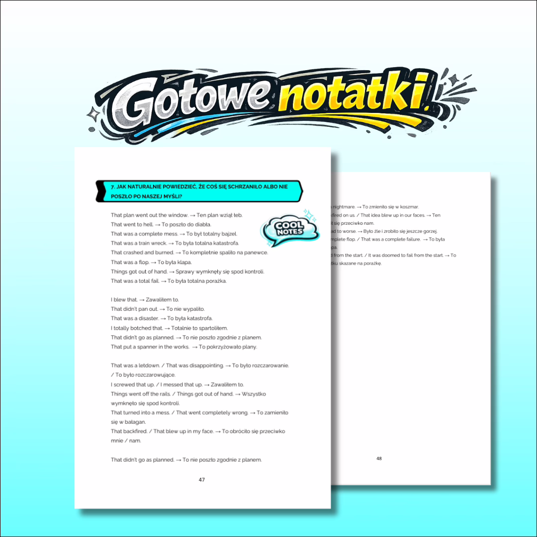 Tak powie native #3 Angielski w życiu codziennym. - obrazek 5