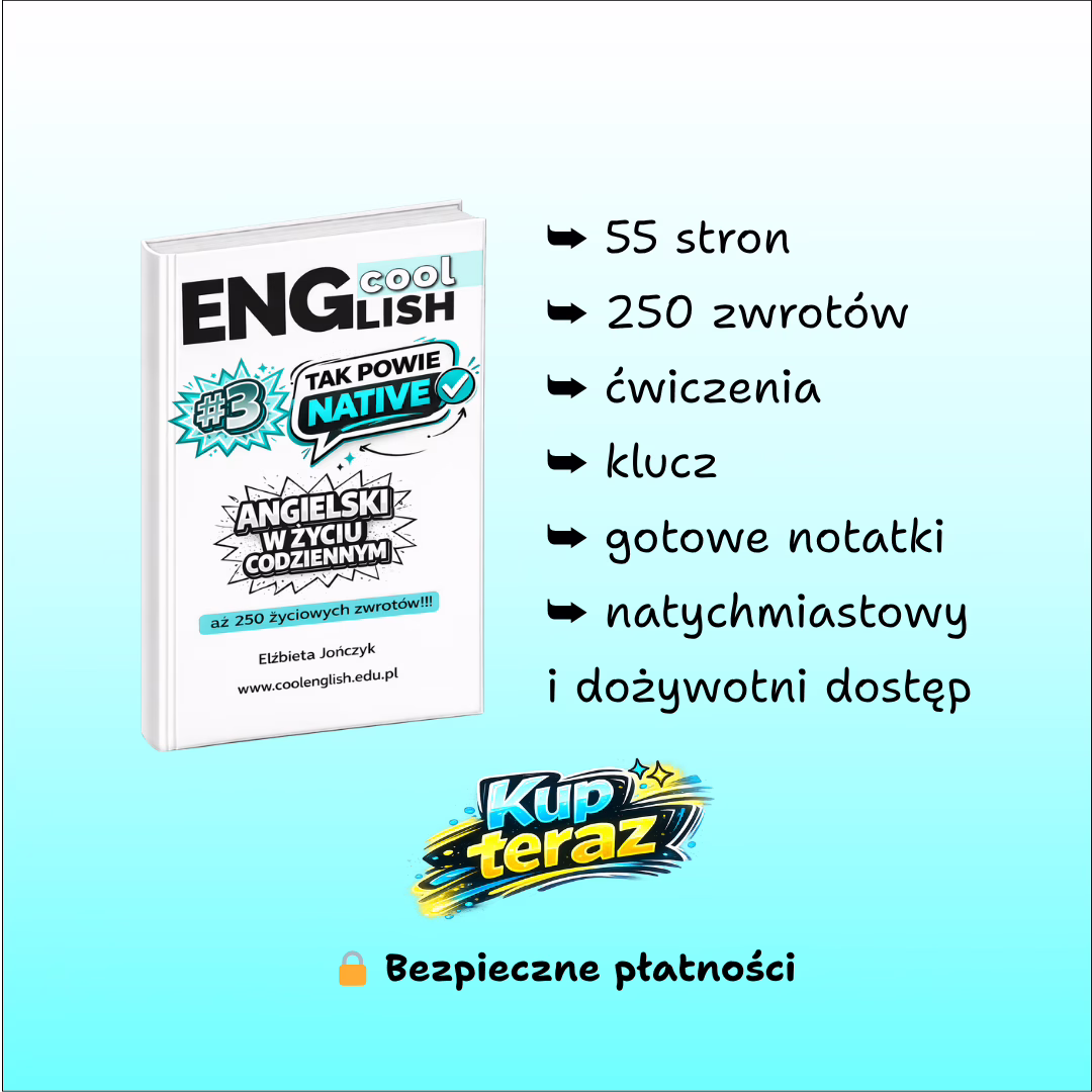Cool English Tak powie native #3 Angielski w życiu codziennym karta produktu