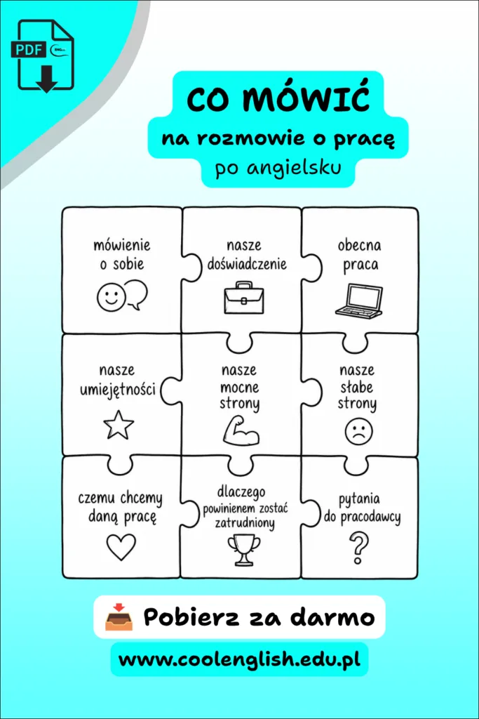 Co mówić na rozmowie o pracę po angielsku – darmowy PDF z gotowymi zwrotami i pytaniami rekrutacyjnymi