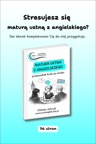 Matura ustna z języka angielskiego krok po kroku - ebook (okładka)