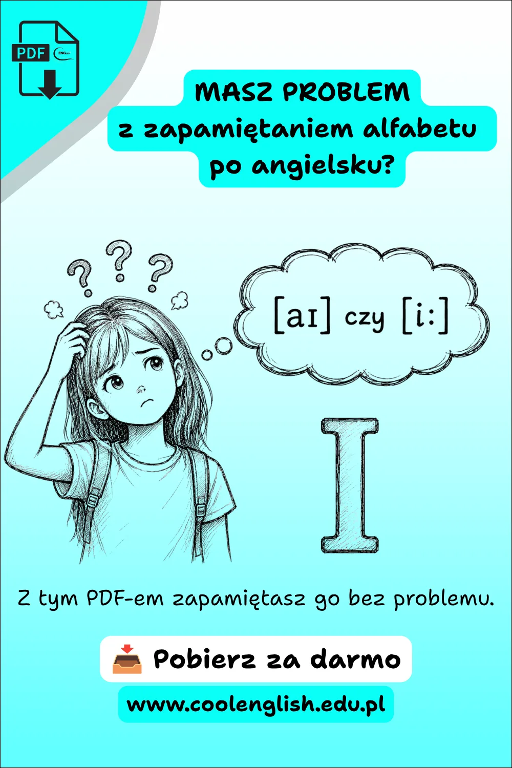 Alfabet po angielsku - Darmowy PDF