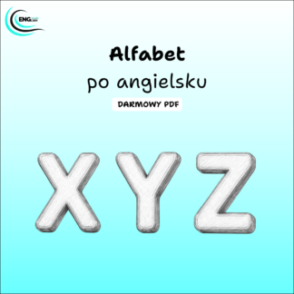Alfabet po angielsku - Darmowy PDF