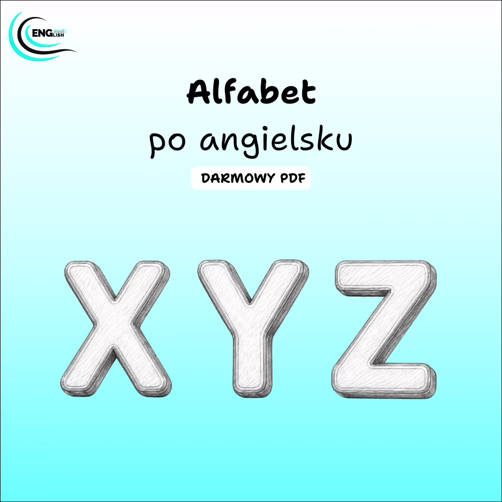 Alfabet po angielsku - Darmowy PDF