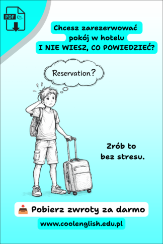 Jak zarezerwować pokój w hotelu po angielsku - Darmowy PDF.