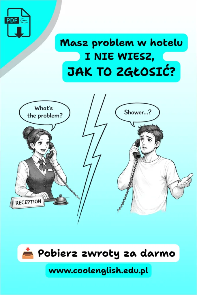 Jak zgłosić problem w hotelu po angielsku? Darmowy PDF