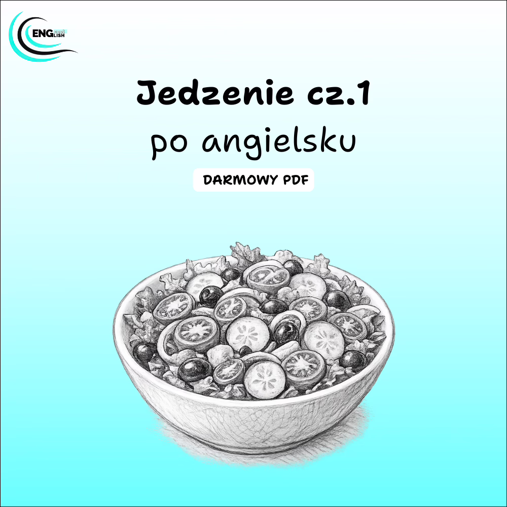 Jedzenie cz.1 po angielsku PDF – darmowa karta pracy do nauki angielskiego