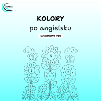 Kolory po angielsku PDF – darmowa karta pracy do nauki kolorów dla dzieci