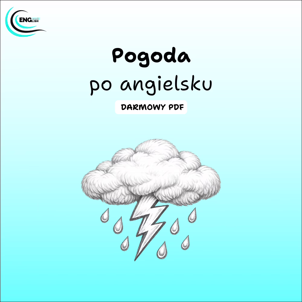 Pogoda po angielsku PDF – darmowa karta pracy do nauki angielskiego