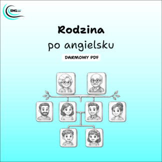 Rodzina po angielsku PDF – darmowa karta pracy do nauki angielskiego