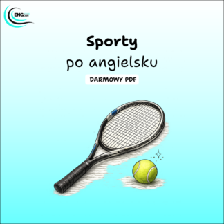 Sporty po angielsku PDF – darmowa karta pracy do nauki angielskiego