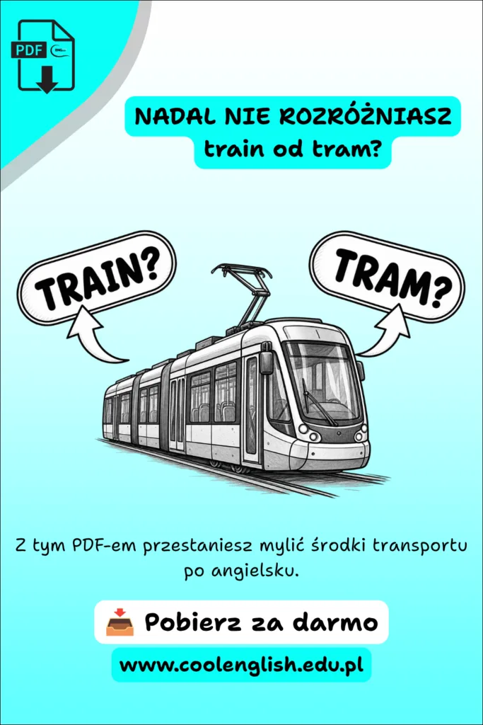 Środki transportu po angielsku - Darmowy PDF