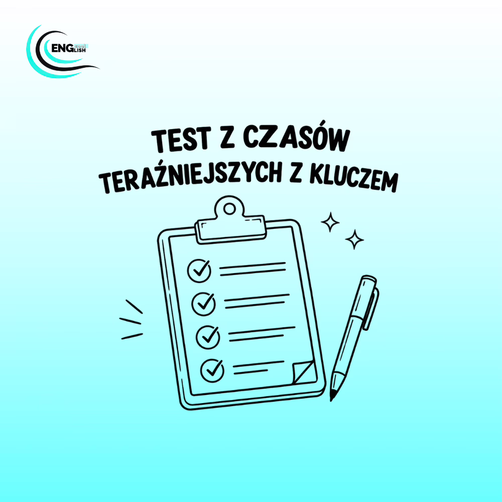 Test z czasów teraźniejszych w angielskim - Darmowy PDF