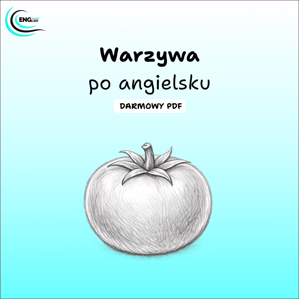 Warzywa po angielsku PDF – darmowa karta pracy do nauki angielskiego
