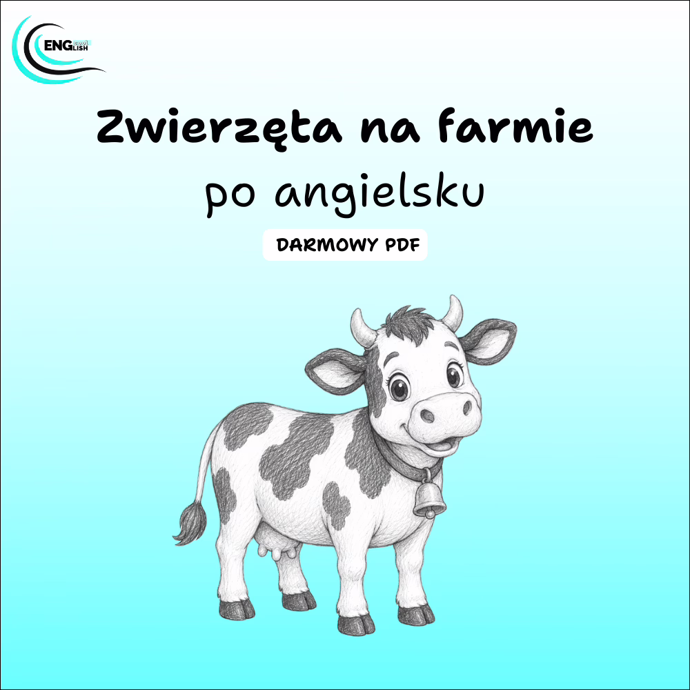 Zwierzęta na farmie po angielsku PDF – darmowa karta pracy do nauki angielskiego
